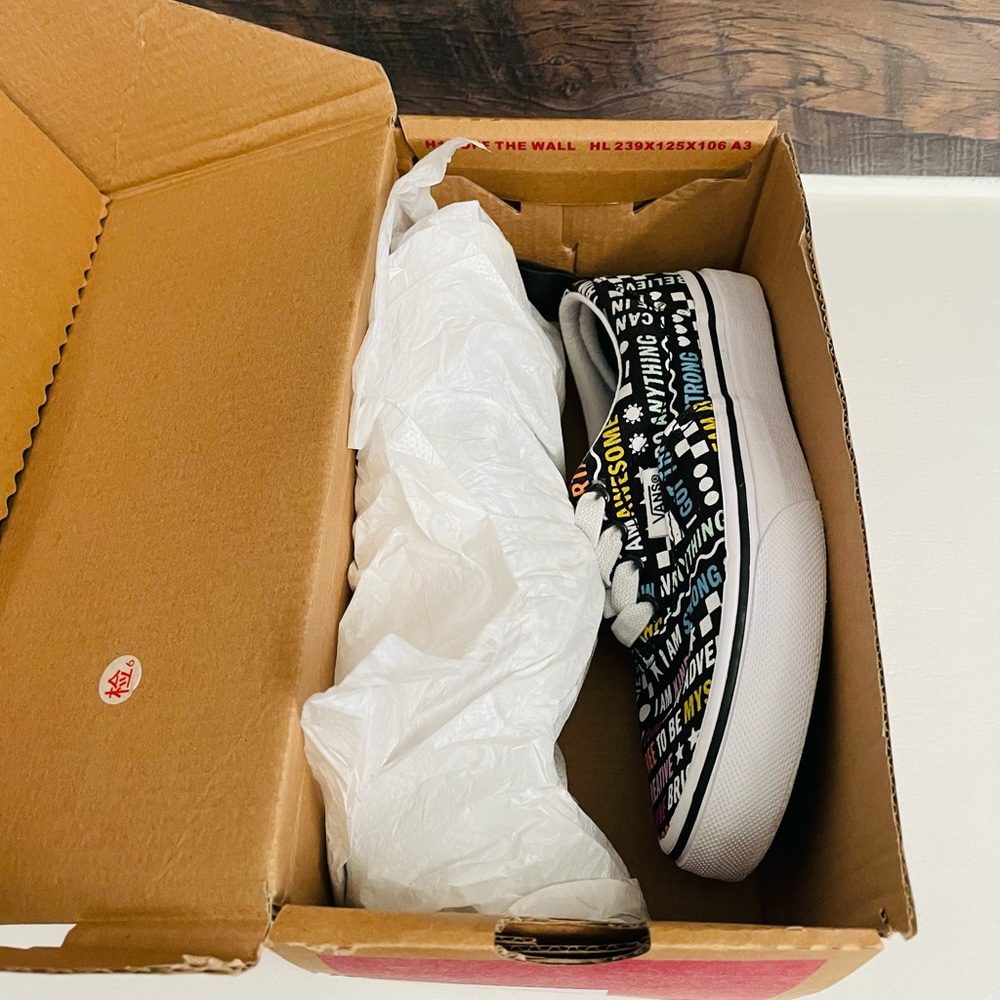 Era Elastic Lace Shine Bright Girl Vans
